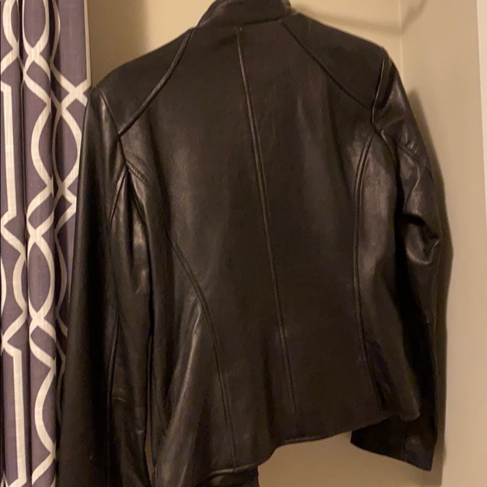 Boston Harbour Leather Jacket - Picture 4 of 4